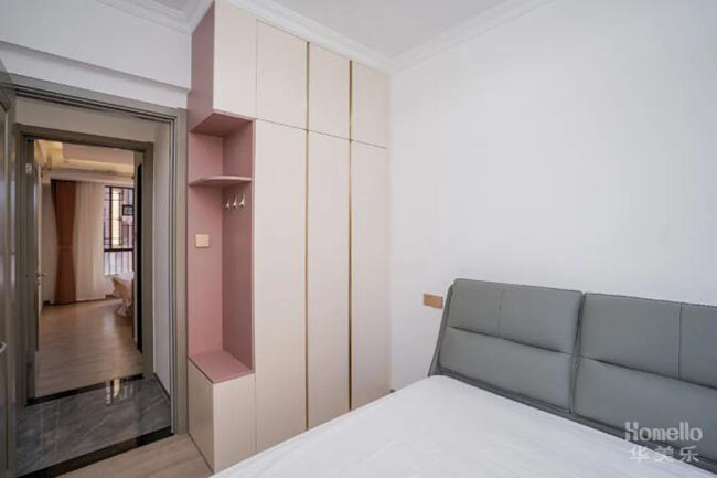 108㎡現代風三居室，給戶型適當做減法，讓舒適與優雅并存